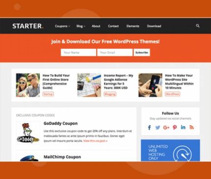 HappyThemes Starter Pro