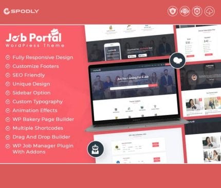Job Portal WordPress Theme
