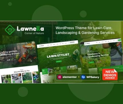 Lawnella - Gardening & Landscaping WordPress Theme