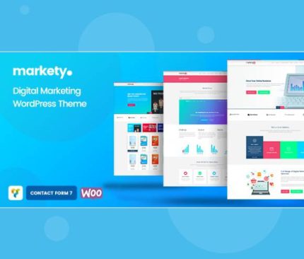 Markety SEO Digital Marketing WordPress Theme