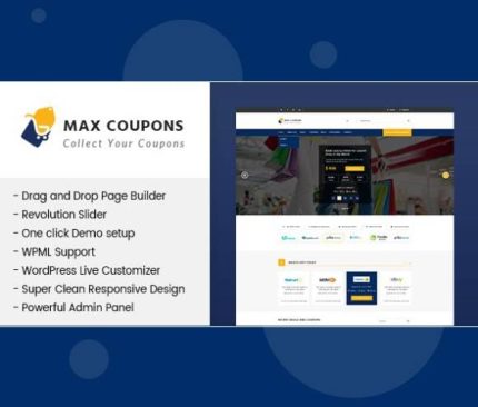 Max Coupons Couponry Deals WordPress Theme