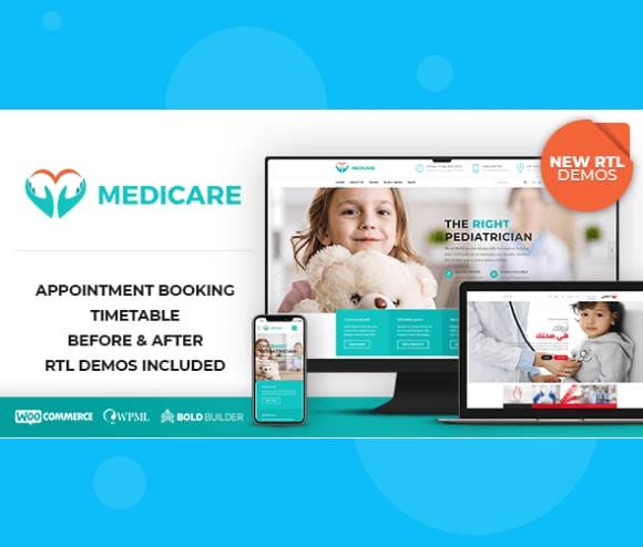 Medicare - Doctor, Medical & Healthcare WordPress Theme