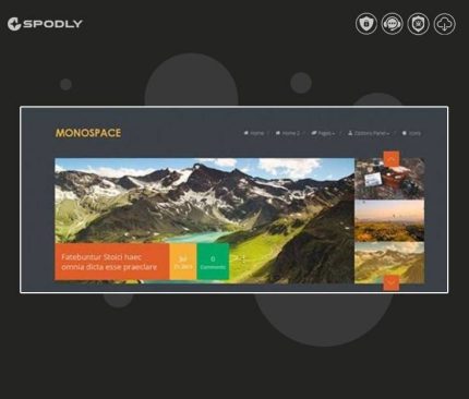 MyThemeShop Monospace WordPress Theme