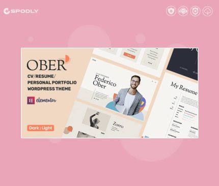 OBER - Resume WordPress Theme