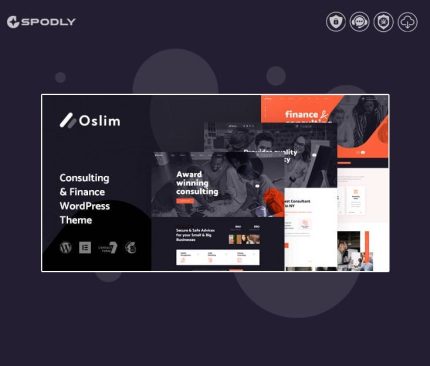 Oslim – Consulting & Finance WordPress Theme
