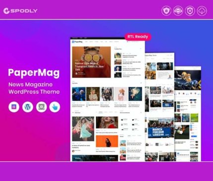PaperMag - News Magazine WordPress Theme