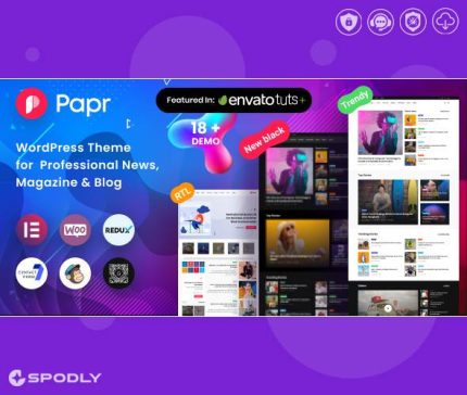 Papr - Newspaper News WordPress WordPress Theme