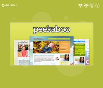 Peekaboo – Children WordPress Theme