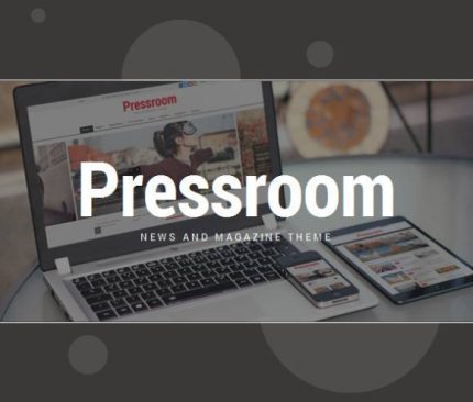 Pressroom - News Magazine WordPress Theme