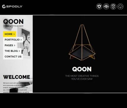 QOON – Creative Portfolio And Agency WordPress Theme