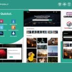 Quickzi – Creative Photography, Vectors & PSD Downloads WordPress Theme