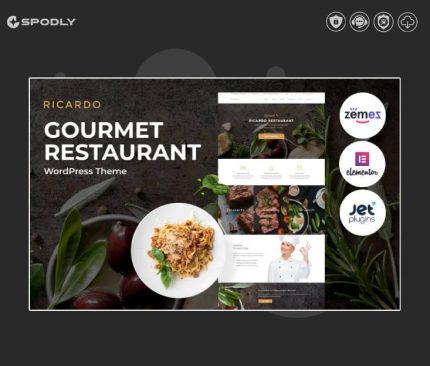 Restaurant – Responsive WordPress Theme
