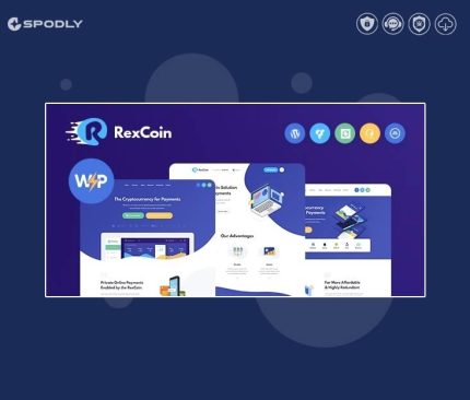 RexCoin A Multi-Purpose Cryptocurrency & Coin ICO WordPress Theme