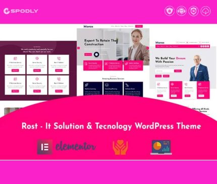 Rost – Technology & IT Solutions WordPress Theme