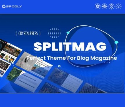 Splitmag – Magazine Style and Blog WordPress Theme