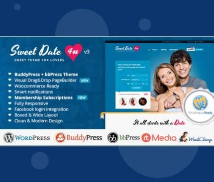 Sweet Date - More than a Wordpress Dating Theme
