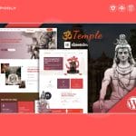 Temple Oriental Shrine Elementor WordPress Theme