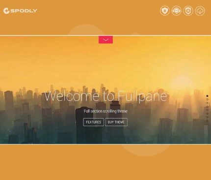 Themify Fullpane WordPress Theme