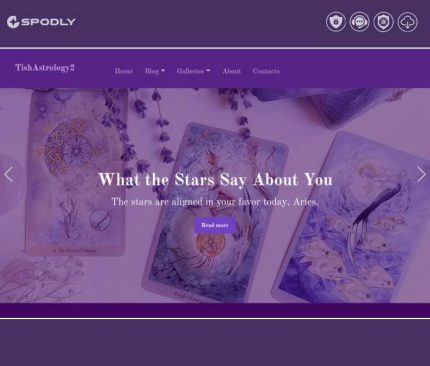 TishAstrology2 – Astrology WordPress Theme