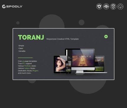 Toranj – Responsive Creative WordPress Theme