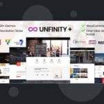 Unfinity – One Page WordPress Theme (full)