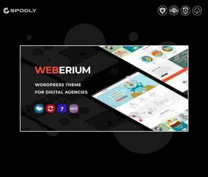 Weberium | Responsive WordPress Theme Tailored for