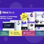 Webteck – IT Solution and AI Technology WordPress Theme