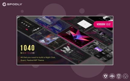 1040 Night Club - DJ, Music Festival WordPress Theme