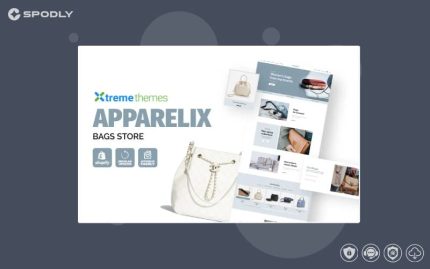 Apparelix Bags Store Shopify Theme
