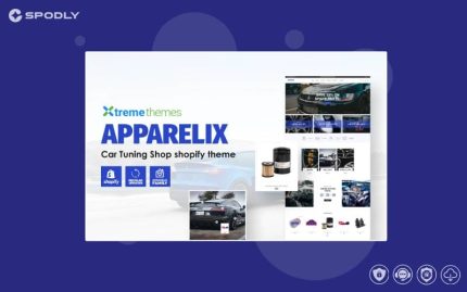 Apparelix Car Tuning Shop Shopify Theme