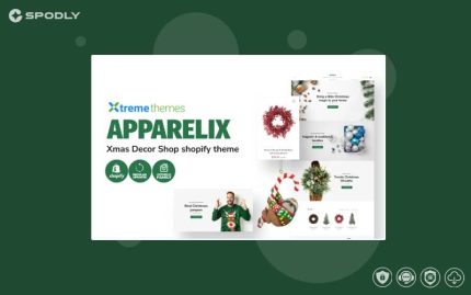 Apparelix Christmas Tree Shop Xmas Decor Shopify Theme