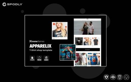 Apparelix T-shirt Store Template Shopify Theme
