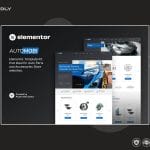 Automobi – Auto Parts Store & Accessories Elementor Template Kit