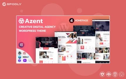 Azent - Creative Digital Agency WordPress Theme