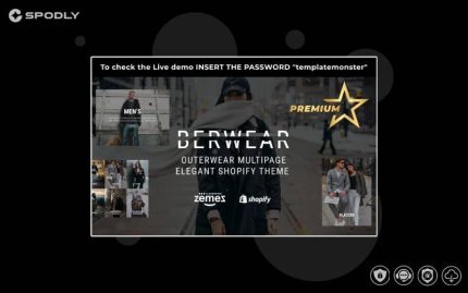 BERWEAR - Fashion Multipage Elegant Shopify Theme