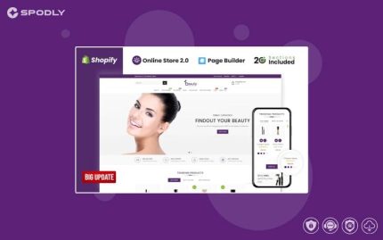 Beauty Cosmetics Store Shopify Theme