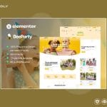 BeeParty – Kids Party Planner Elementor Template Kit