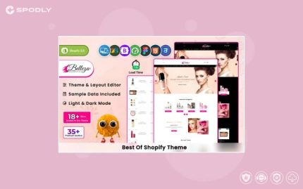 Belleza - Mega Beauty Cosmetics Super Shopify Store