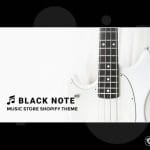 Black Note - Music Store Shopify Theme