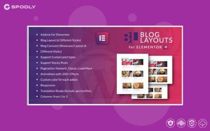 Blog Layouts for Elementor WordPress Plugin