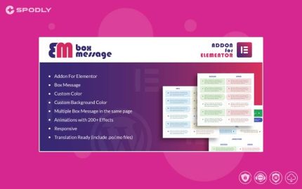 Box Message for Elementor WordPress Plugin
