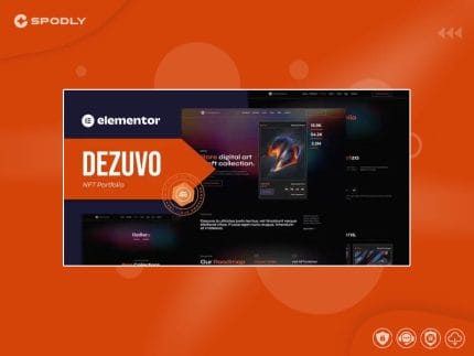 Dezuvo – NFT Portfolio Elementor Template Kit