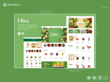 Diva-Organic-Vegetables-Fruits-Elementor-Template-Kit