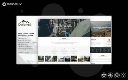 Dolomia - Hiking, Outdoor, Mountain Guide WordPress Theme