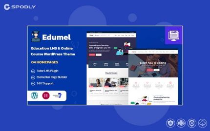 Edumel-Education-LMS-WordPress-Theme
