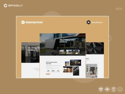 Emporium - Architecture & Interior Elementor Pro Full Site Template Kit