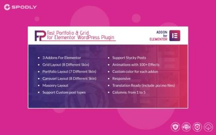 Fast Portfolio & Grid for Elementor WordPress Plugin
