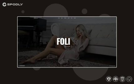 Foliex - One Page Portfolio WordPress Theme