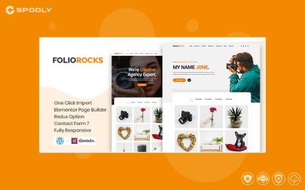 Foliorocks - Minimal Portfolio WordPress Theme