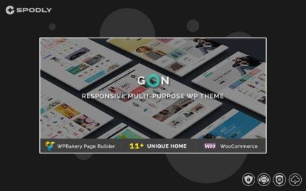 Gon | Responsive Multi-Purpose WordPress Theme